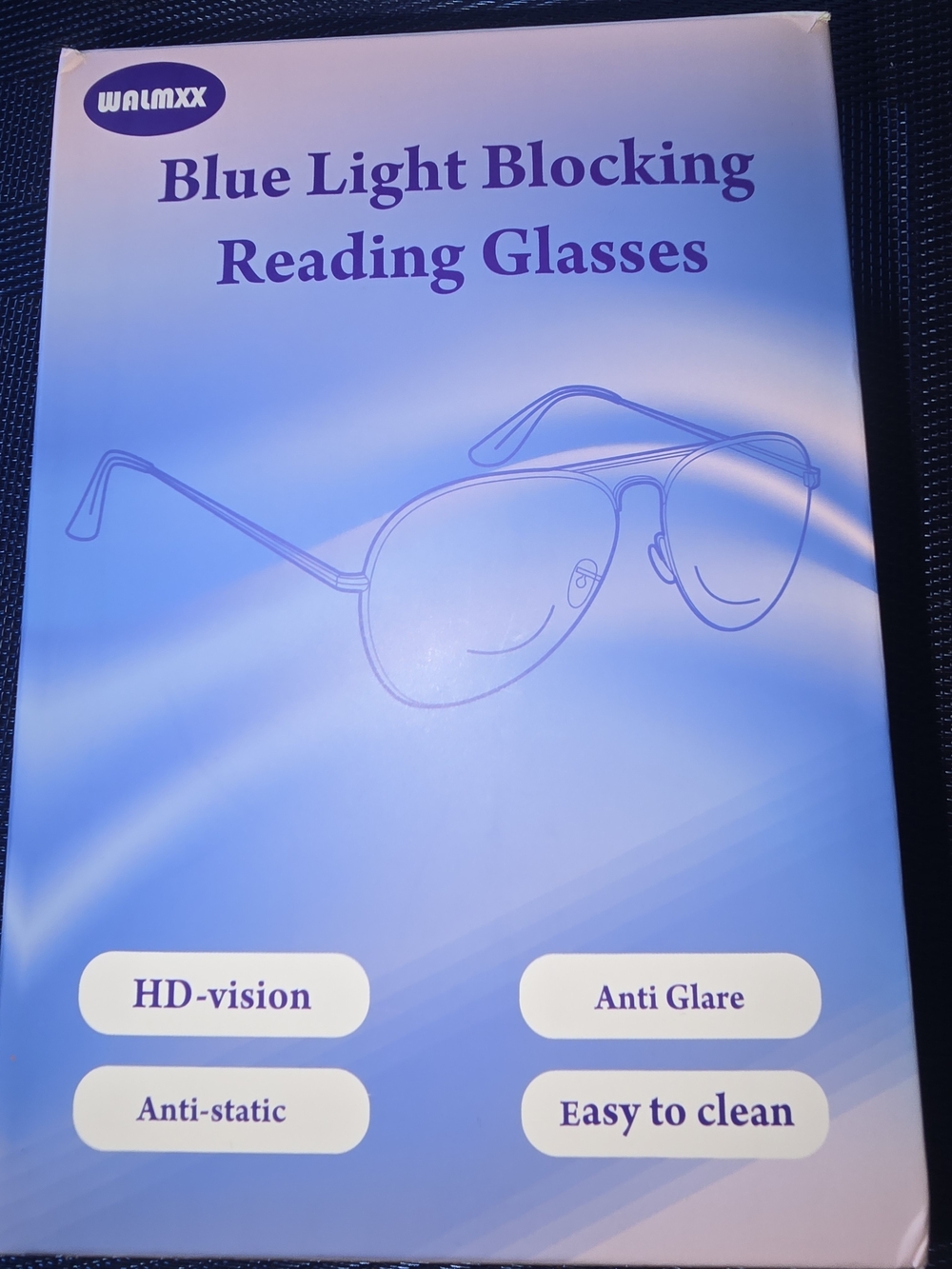 Blue Light Blocking Reading Glasses - Blue
